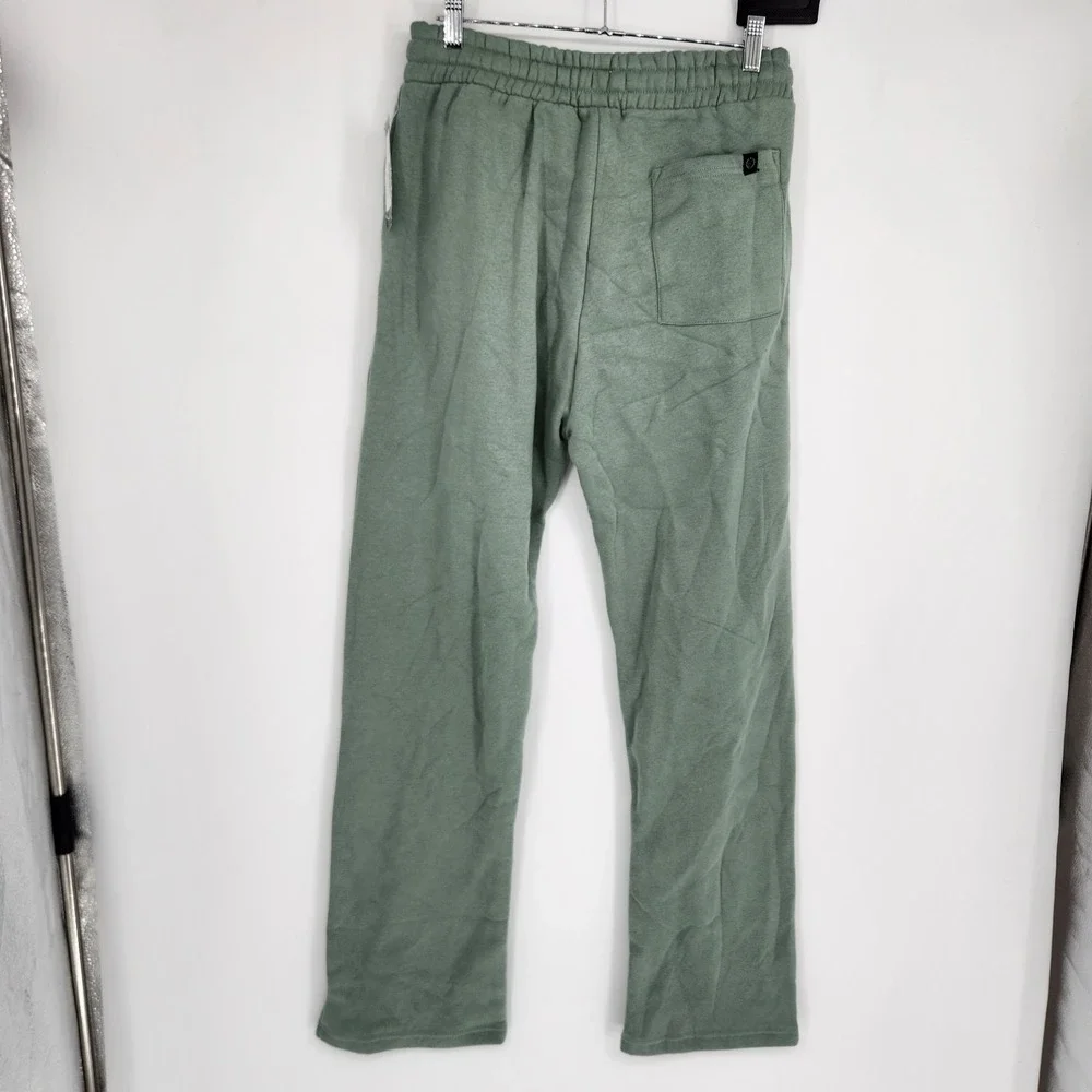 Threads 4 Thought Light Green Medium Kevin Peached Eco Fleece Pants NWT